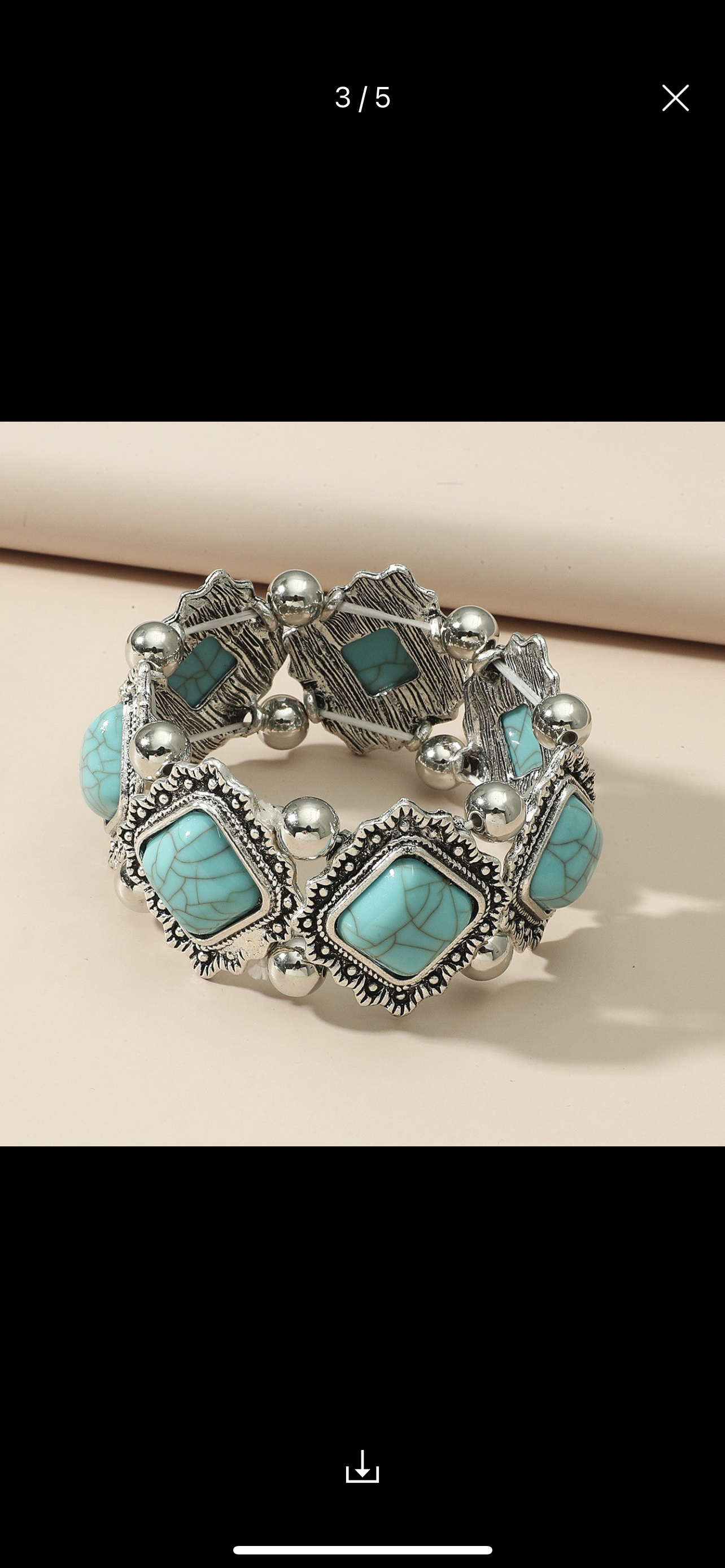 “Eternity” Turquoise Bracelet