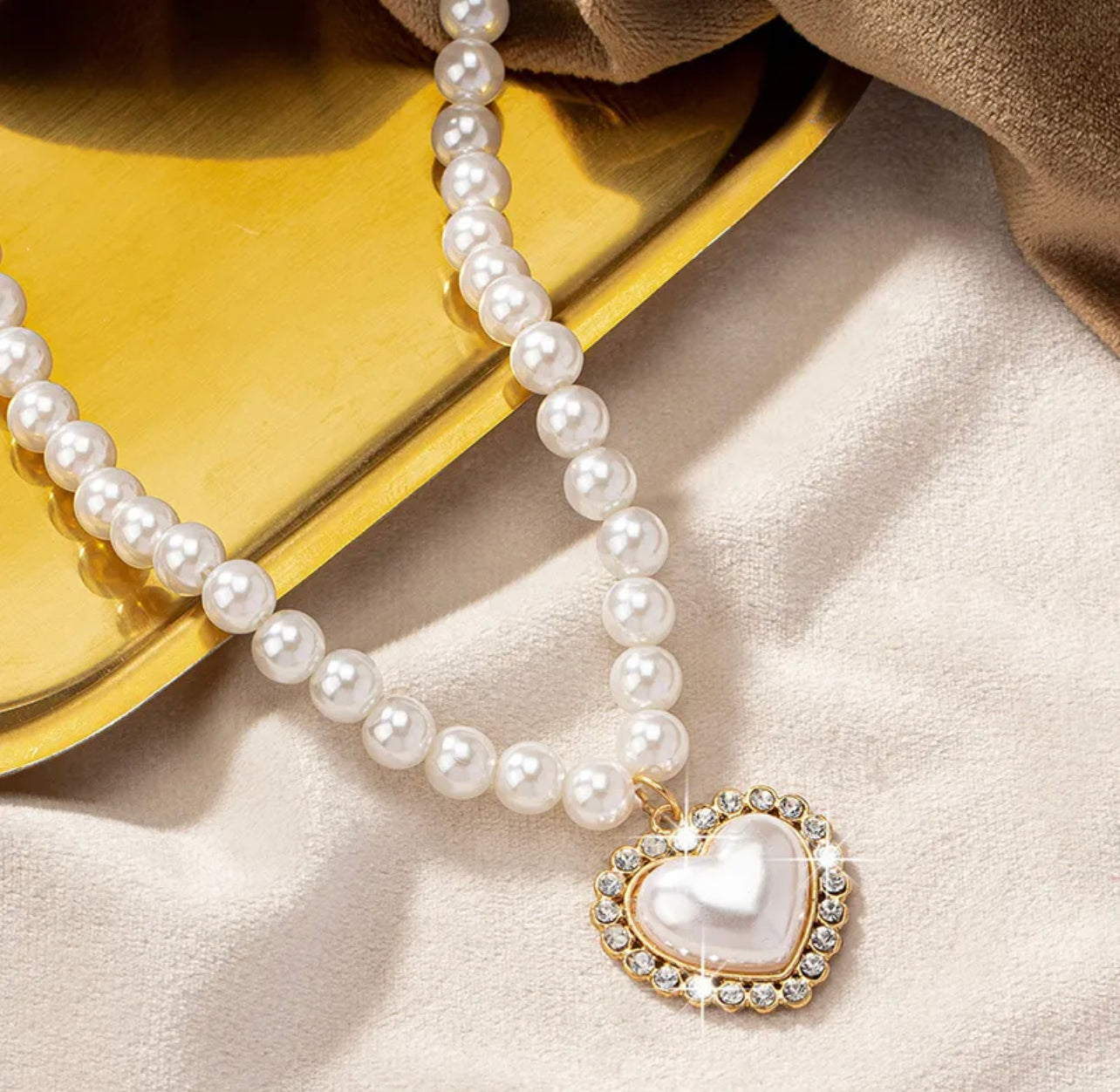 “Summertime in Paris” Pearl Necklace