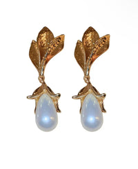 “Gala” Gold/Pearl Earrings